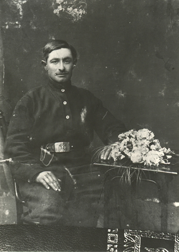 Ritratto maschile - Carlo Corti - militare